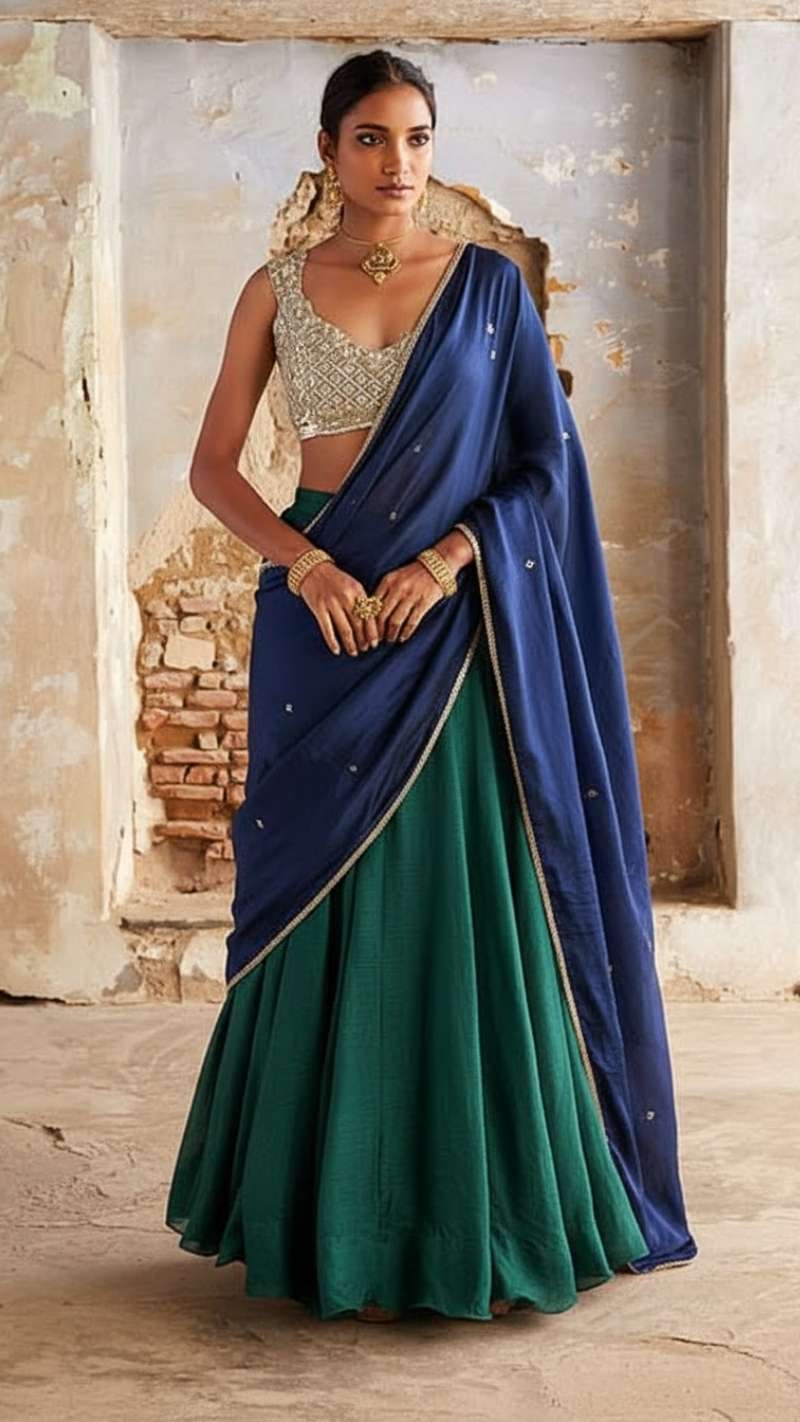 Designer Lehenga Saree