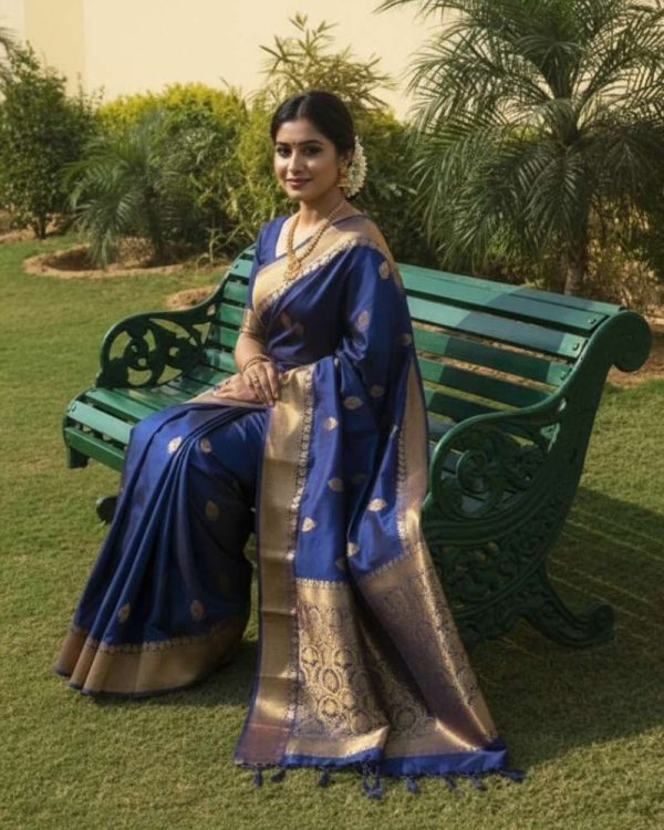 Mysore Silk Crepe Saree