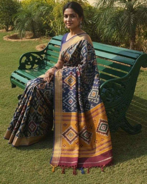 Orissa Ikat Handloom Saree