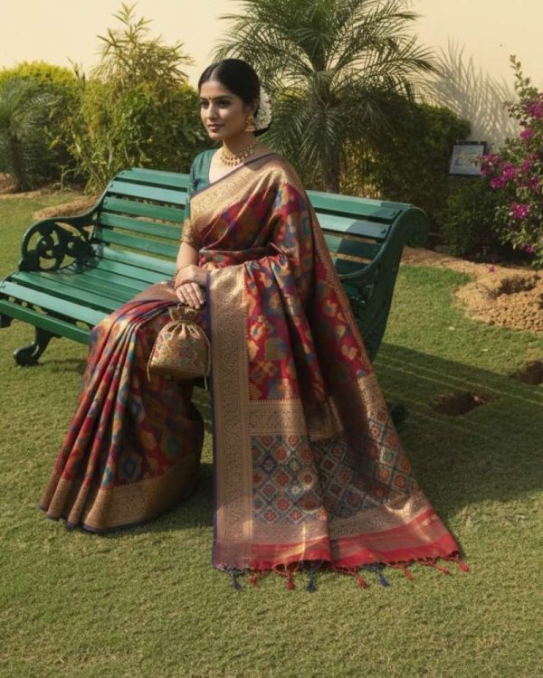 Patola Silk Blend Saree