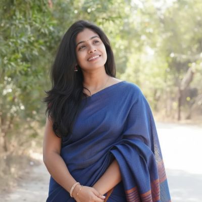 Pure Handloom Khadi Saree